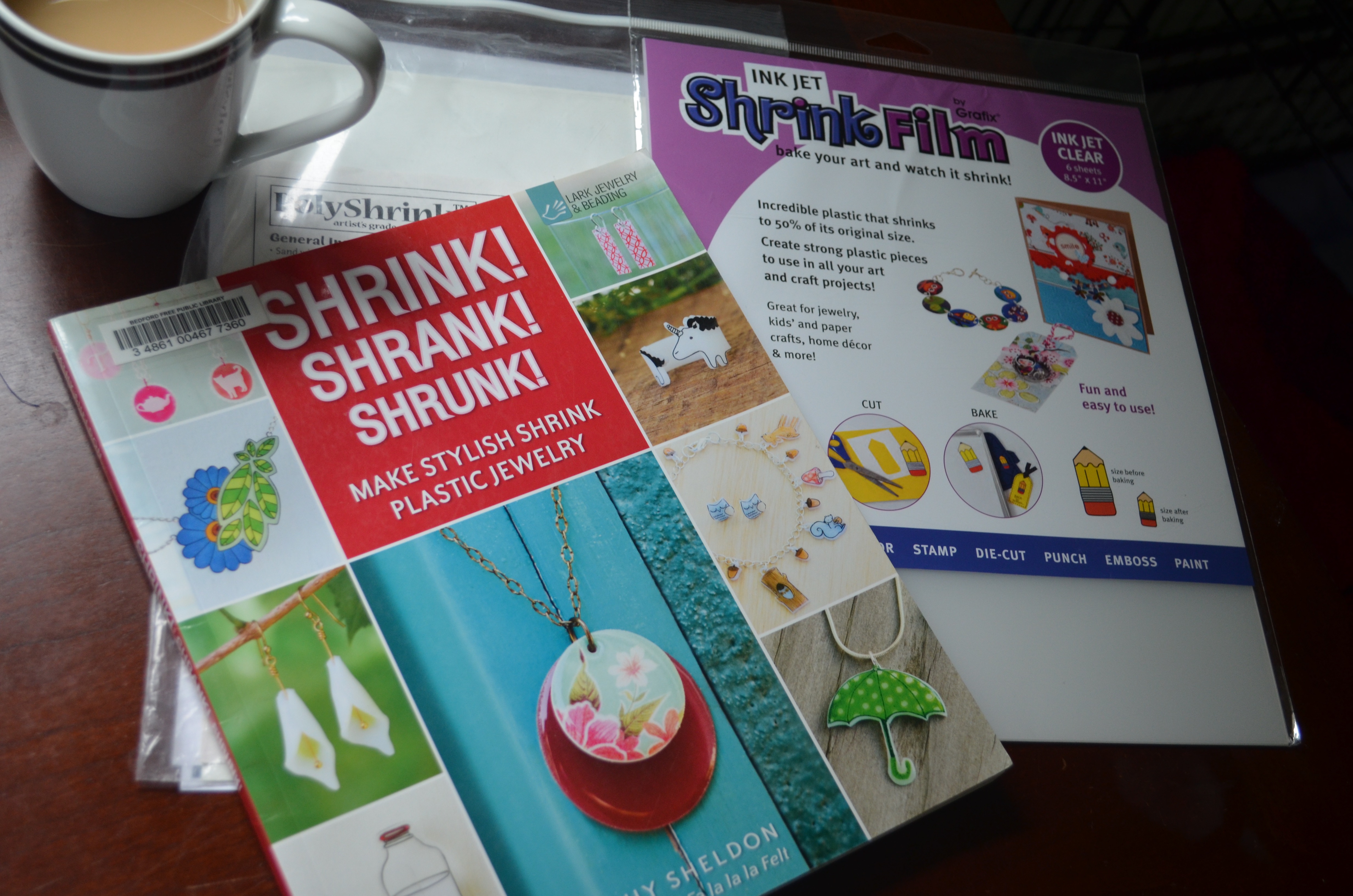 How To Make Shrinky Dink Earrings - A Fun Craft For All - Pillar Box Blue