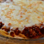 Spaghetti Pie with Vegetables
