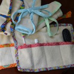 Fabric Stash Project – Overnight Toothbrush Roll Kits
